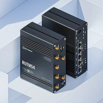 Teltonika RUTM54 5G eSIM Industrial Router with 5 GbE Ports with Telit Modem - Image 3