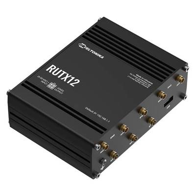 Teltonika RUTX12 Dual LTE 4G CAT6 dual-band Industrial Router with GPS and Bluetooth - Image 1