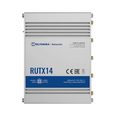 Teltonika RUTX14 LTE 4G CAT12 Dual-Band Industrial Router with GPS and Bluetooth - Image 3
