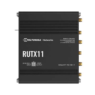 Teltonika RUTX11 4G LTE CAT6 Industrial Dual Band Router with Dual SIM GPS and Bluetooth - Image 1