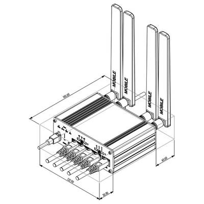 Teltonika RUTM51 Industrial 5G router - Image 5