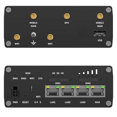 Teltonika RUTM11 CAT6 LTE 4G Industrial Router with GPS - Image 3