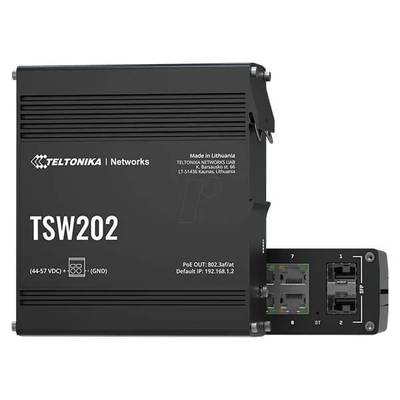 Teltonika TSW202 Industrial Managed Poe+ Ethernet Switch - Image 2