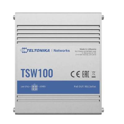 Teltonika TSW100 Industrial Unmanaged POE+ Switch - Image 2