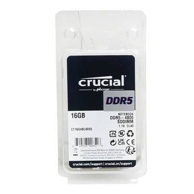 Crucial RAM 16GB DDR5 4800 MHz SODIMM Laptop Memory - Image 1