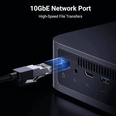 UGREEN NASync DXP480T Plus 4-Slot Network Attached Storage - Image 3