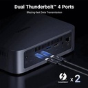 UGREEN NASync DXP480T Plus 4-Slot Network Attached Storage - Image 4