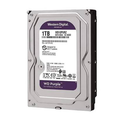 Western Digital Purple 1TB Surveillance Hard Drive - Image 1