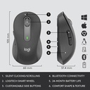 Logitech Signature MK650 Bluetooth Keyboard Mouse Combo for Business - Image 2