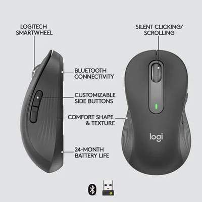 Logitech M650 Signature Wireless Mouse - Image 1