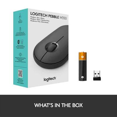 Logitech Pebble M350 Wireless Mouse - Image 1