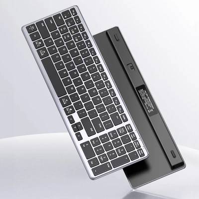 UGREEN Ultra Slim Wireless & Bluetooth Rechargeable Keyboard – KU005 - Image 1