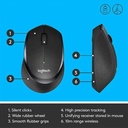 Logitech M330 Silent Plus Wireless Mouse - Image 3
