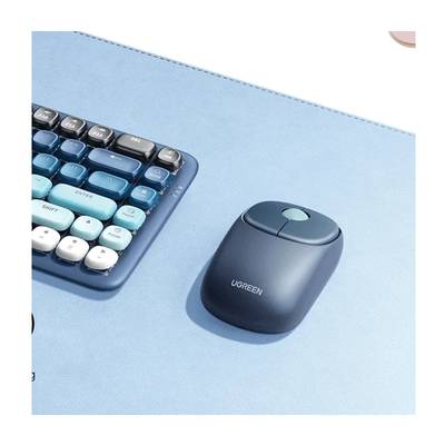 UGREEN FUN+ Wireless & Bluetooth Rechargeable Mouse – Blue – MU102 - Image 1