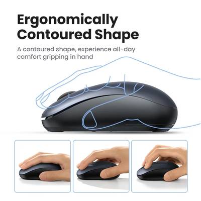 UGREEN 2.4G Wireless Mouse Midnight Blue – MU105 - Image 1