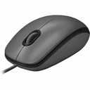 Logitech M100 Wired Mouse USB - Image 1