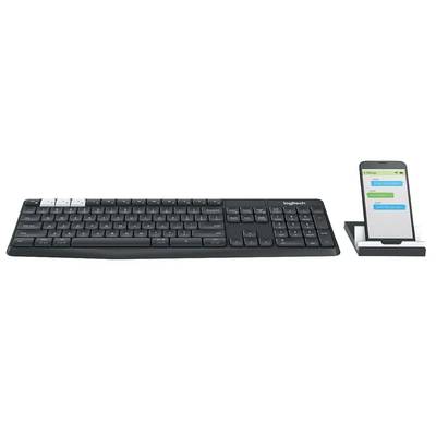 Logitech K375S Multi-Device Wireless Keyboard and Stand Combo - Image 1