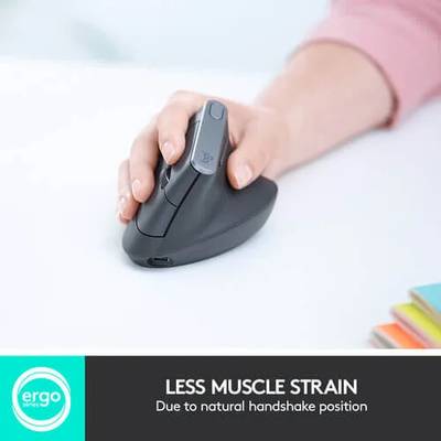 Logitech MX Vertical Advanced Ergonomic Mouse - Image 2