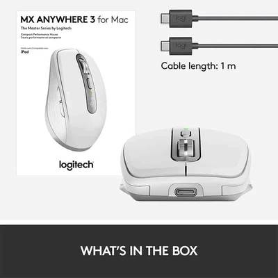Logitech MX Anywhere 3 for Mac Wireless Mouse - Image 2