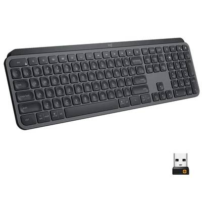 Logitech MX Keys Advanced Wireless Illuminated Keyboard - Image 1
