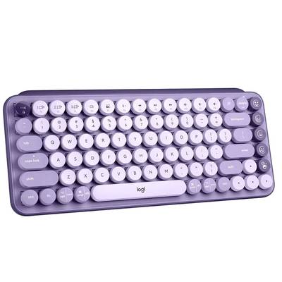 Logitech POP KEYS Wireless Mechanical Keyboard with Customizable Emoji Keys - Image 1