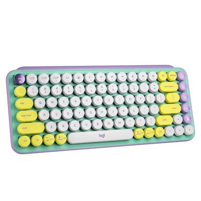 Logitech POP KEYS Wireless Mechanical Keyboard with Customizable Emoji Keys - Image 2