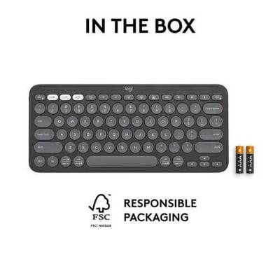 Logitech Pebble Keys 2 K380S Wireless Keyboard - Image 2