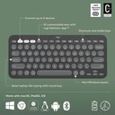Logitech Pebble Keys 2 K380S Wireless Keyboard - Image 4