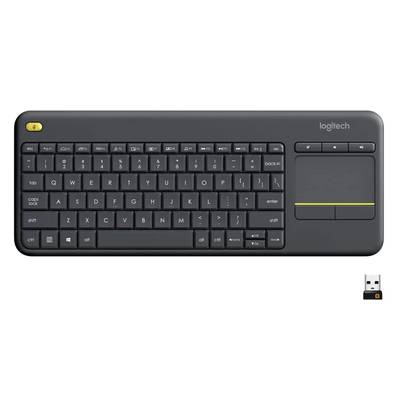 Logitech K400 Plus Wireless Touch Keyboard - Image 1