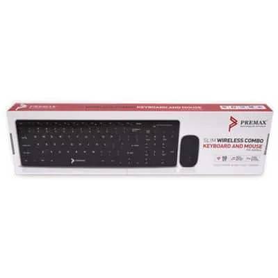 Premax Slim Wireless combo keyboard & mouse - Image 1