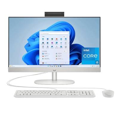 HP 23.8 inch All-in-One Desktop PC, Intel Core i5 1334U, 8GB, 512GB  SSD, FreeDOS, 23.8″ FHD Touch Screen- cr0323nh/cr0324nh - Image 1