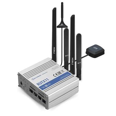 Teltonika RUTX11 4G LTE CAT6 Industrial Dual Band Router with Dual SIM GPS and Bluetooth