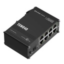 Teltonika TSW040 Industrial Unmanaged PoE+ Ethernet Switch
