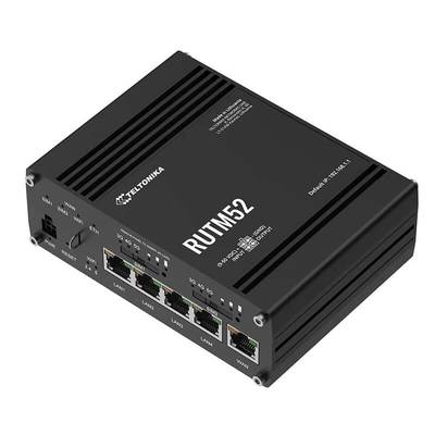 Teltonika RUTM52 Dual Modem 5G Industrial Router with Dual SIM and eSIM