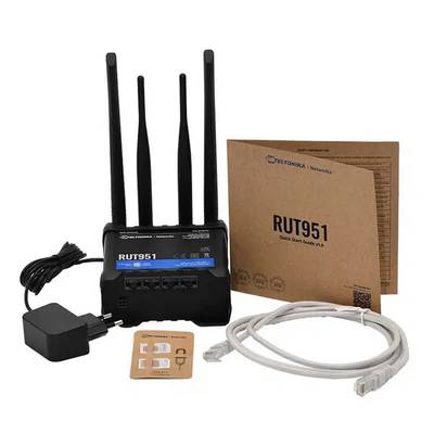 Teltonika RUT951 Industrial 4G Dual Sim Router