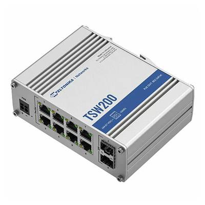 Teltonika TSW200 Industrial Unmanaged PoE+ Switch