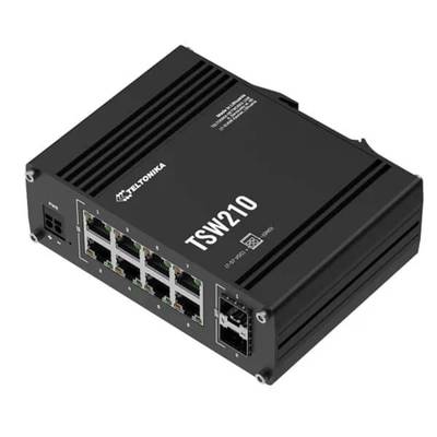 Teltonika TSW210 Industrial Unmanaged Gigabit Switch