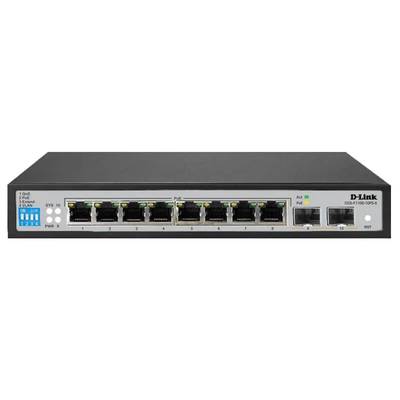 D-Link DGS-F1100-10PS 10-Port Gigabit PoE+ Managed Switch