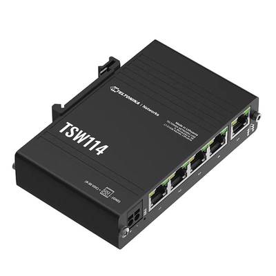 Teltonika TSW114 Industrial Unmanaged Gigabit Switch