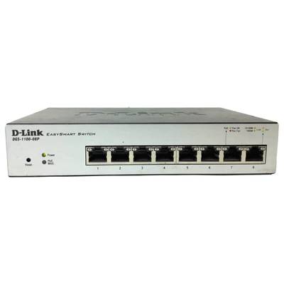 D-Link DGS-1100-08P Smart Managed 8-Port Gigabit PoE Switch
