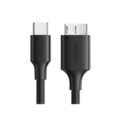 UGREEN US312 USB-C to Micro B Cable M/M 1m (Black)-UG-20103