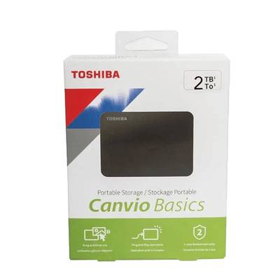 Toshiba Canvio Basics 2TB Portable Hard Drive