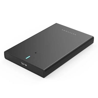 Vention 2.5 Inch SATA Hard Drive Enclosure (USB 3.0 Micro-B) Black- KPAB0