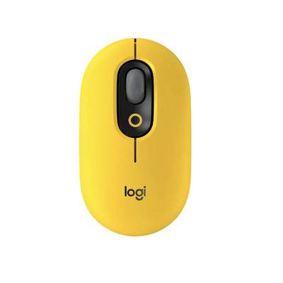 Logitech POP Wireless Mouse with Emoji Button Function