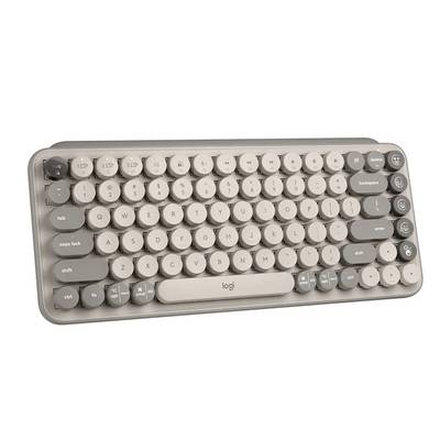 Logitech POP KEYS Wireless Mechanical Keyboard with Customizable Emoji Keys
