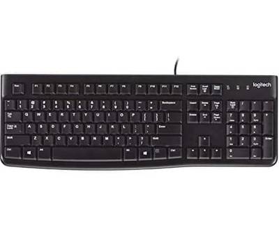 Logitech K120 Ergonomic Desktop USB Wired Keyboard