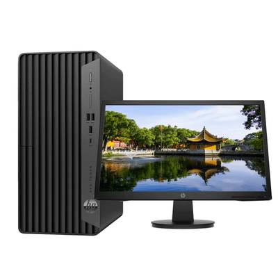 HP Pro Tower 400 G9 Desktop PC, Intel Core i7 13700, 8GB DDR4 3200, 512GB PCIe NVMe M.2 SSD, FreeDOS, 22″inch