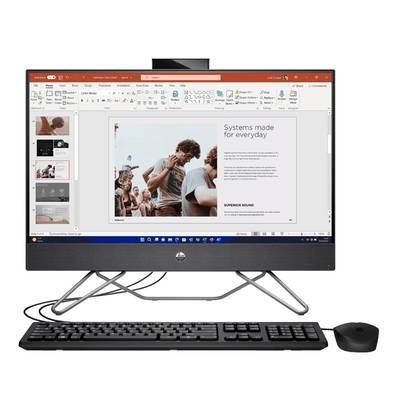 HP Pro 240 G9 All-in-One Desktop PC, Intel Core i7 1255U, 16GB DDR4 3200, 512GB PCIe NVMe M.2 SSD, FreeDOS, 23.8″ FHD