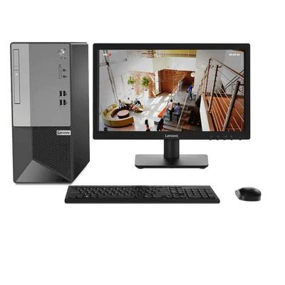 Lenovo V50t-13IMH Tower, Intel Core i3 10100, 4GB DDR4 2666, 1TB HDD, No OS,  19″inch Monitor